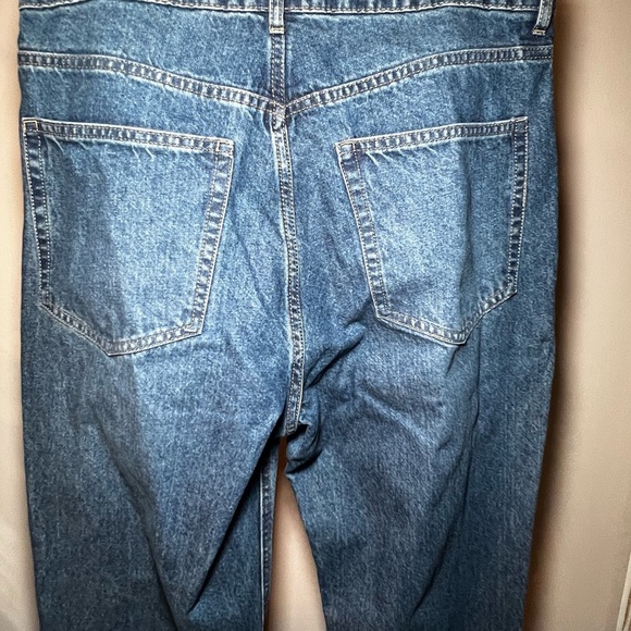 H&M Blue Relaxed Jeans with Embelished Details Size 12 - Picture 10 of 10